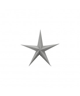 Gwiazda Ornament Grey